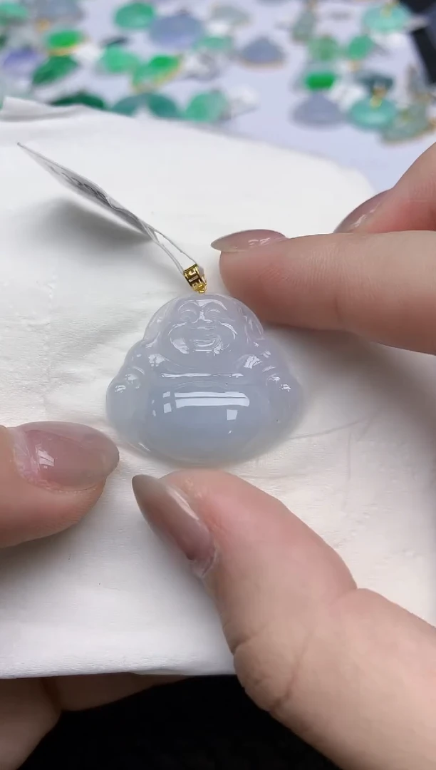 【闪购商品】翡翠颈饰未镶嵌天然翡翠A货