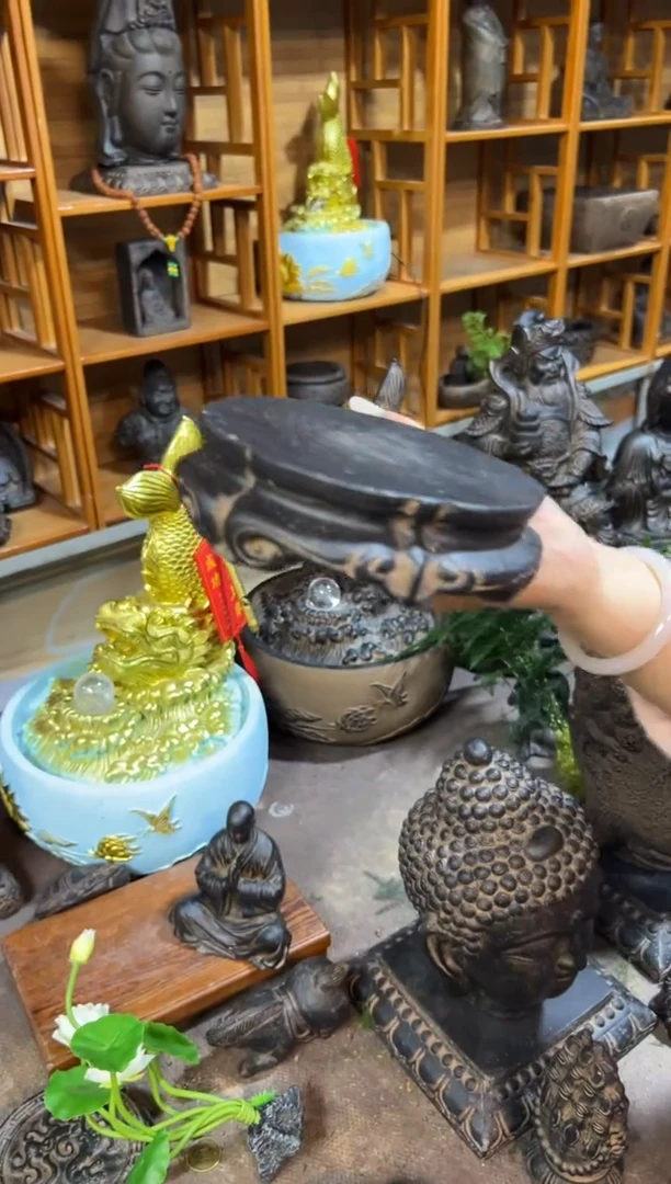 陶土【火山泥】金箍坛底座