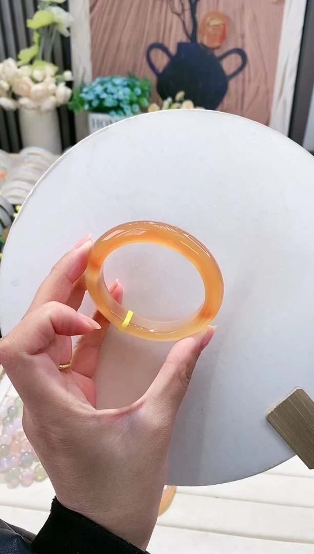 手镯玛瑙/玉髓未镶嵌13-52.5