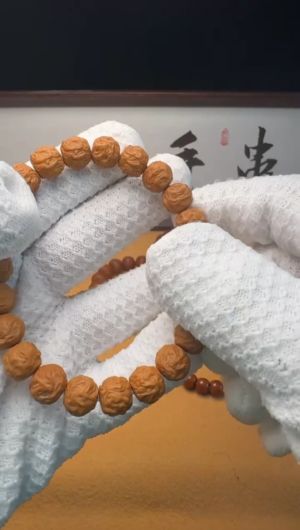 猴头核桃手串【游龙】全品
