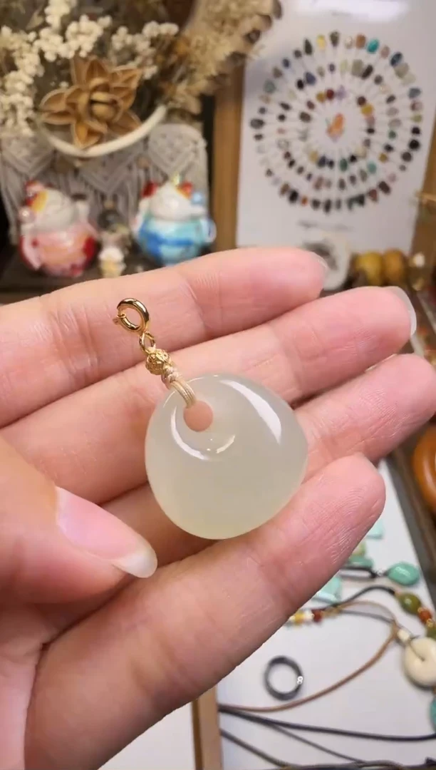 水晶摆件未镶嵌项链