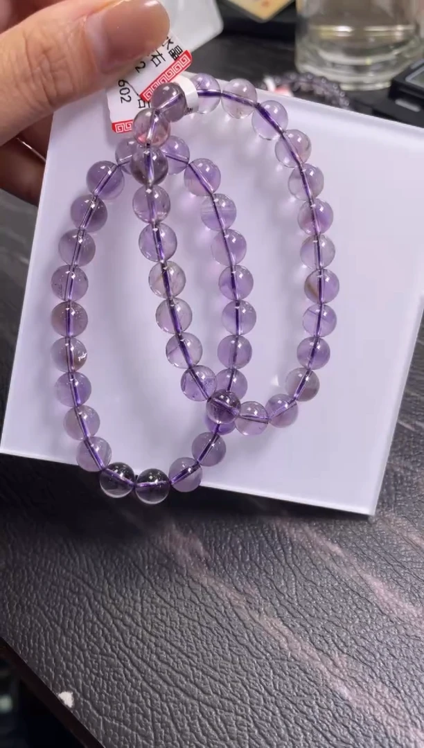 手链8.5±/x-773未镶嵌水晶玻利维亚紫多样性发一件