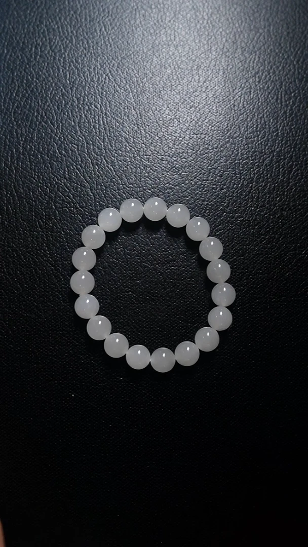 颈饰未镶嵌和田玉手串