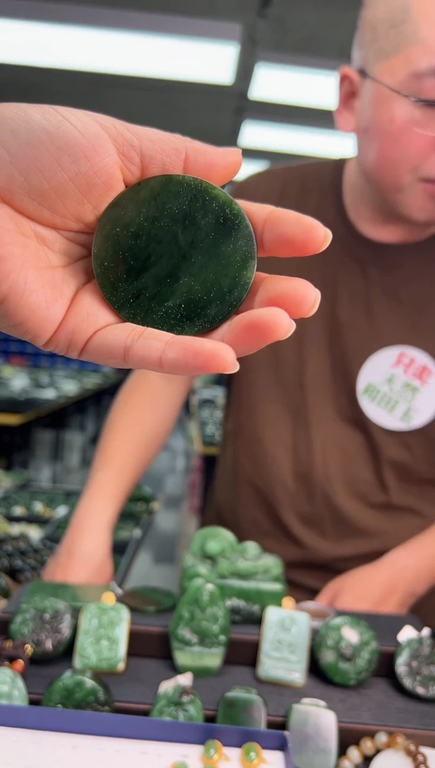 【闪购商品】和田玉颈饰未镶嵌无事牌吊坠