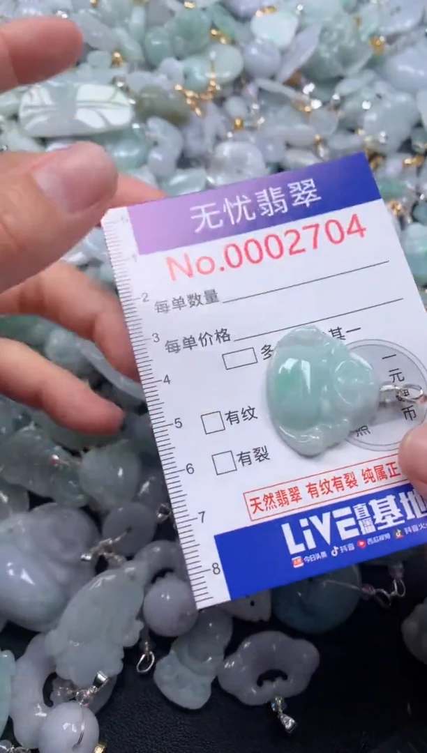 颈饰未镶嵌翡翠2704