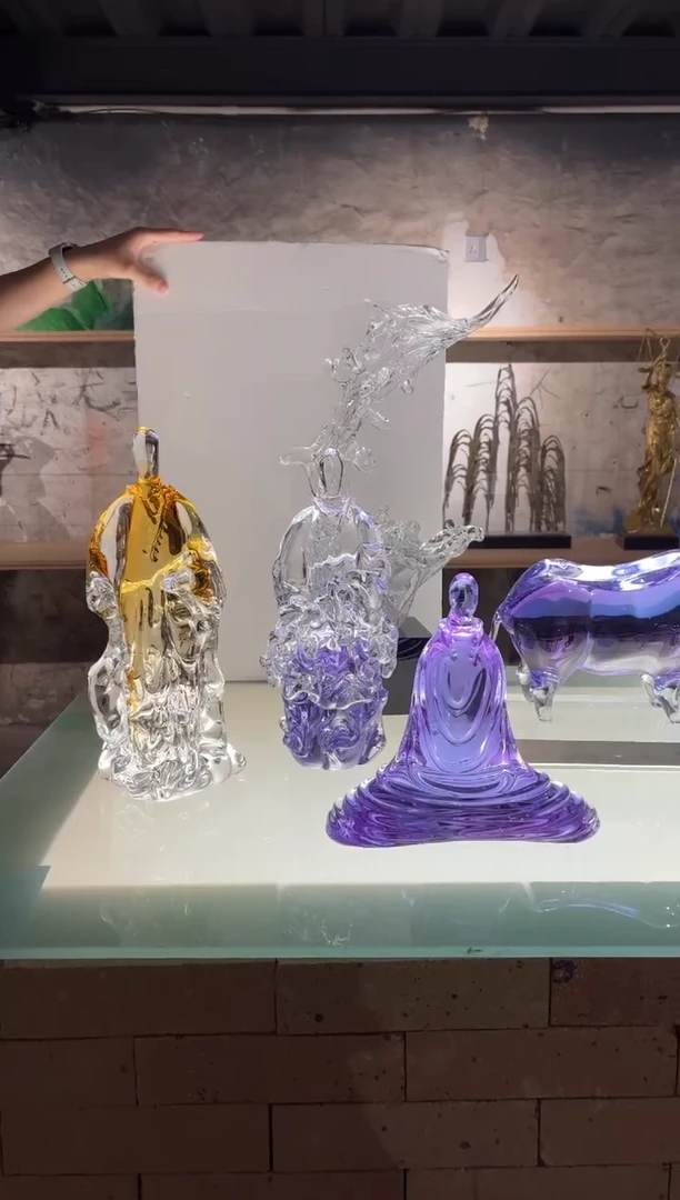 摆件参禅、悟道、宗师 三件一组