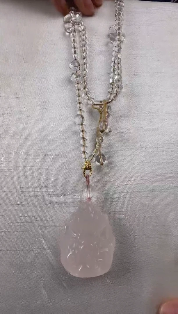 颈饰未镶嵌水晶天然