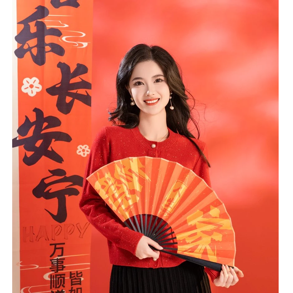 【焕新季】新年穿搭【星星纱】小香显瘦气质时尚精致长袖绵羊毛衫