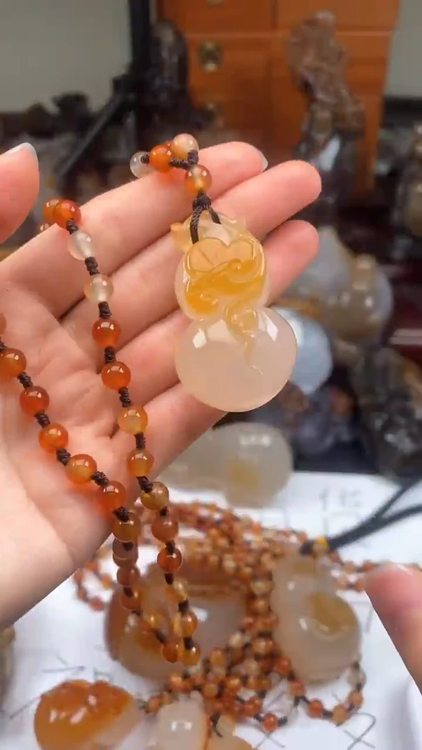 【闪购商品】玛瑙/玉髓颈饰未镶嵌AA
