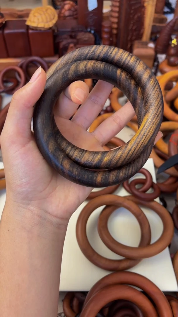 枣木乾坤圈一物一拍黑檀80