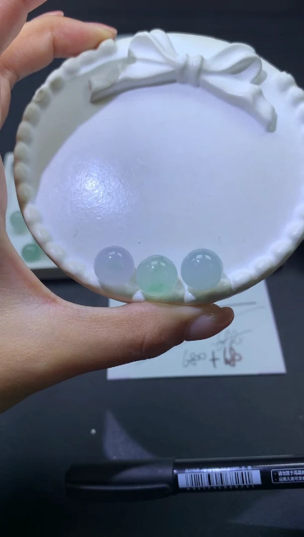 【闪购商品】定制翡翠未镶嵌珠5