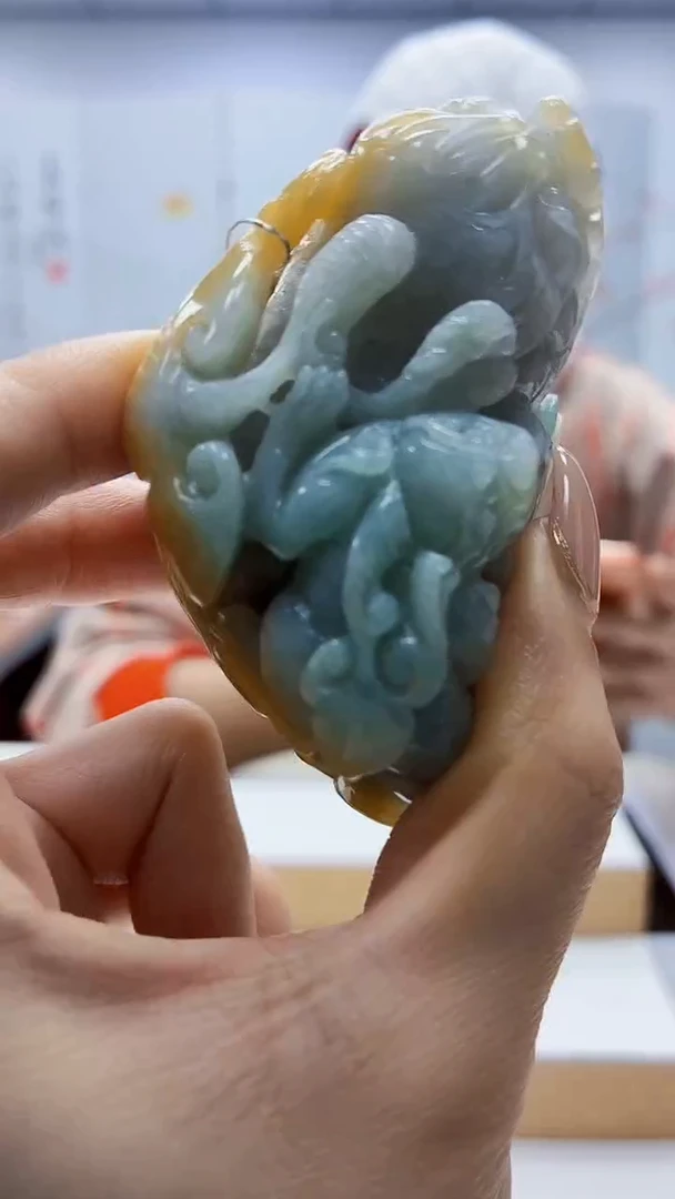 未镶嵌定制翡翠4919ty-毛货挂件118