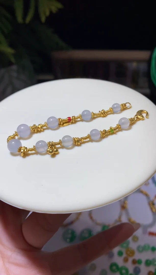 【闪购商品】定制翡翠未镶嵌手串15000+750