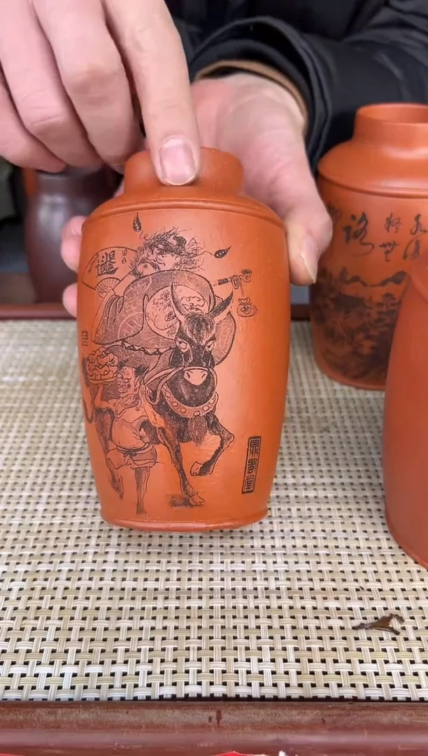 【闪购商品】紫砂茶叶罐08精品紫砂杯