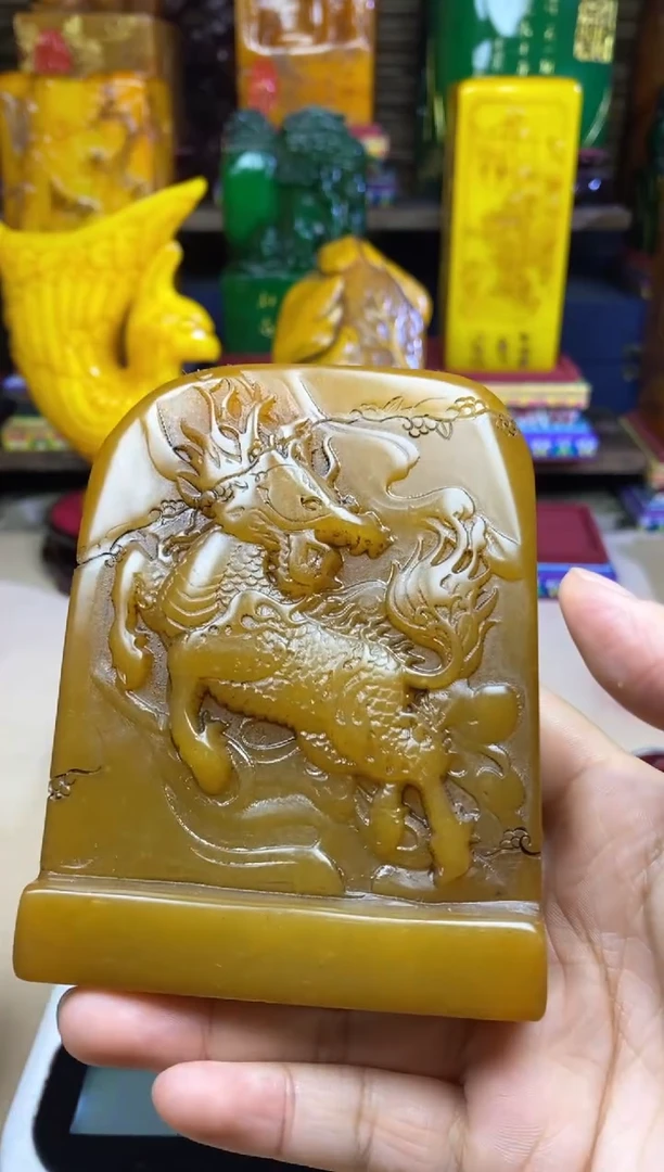 寿山石印石纯天然篆刻石料