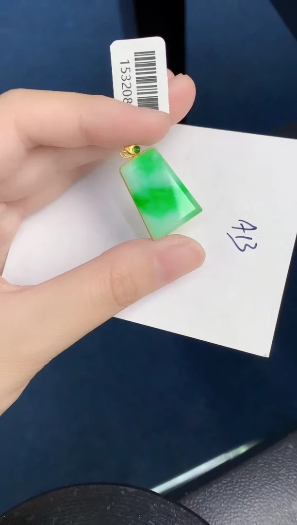 【闪购商品】翡翠颈饰18K金镶嵌000000000