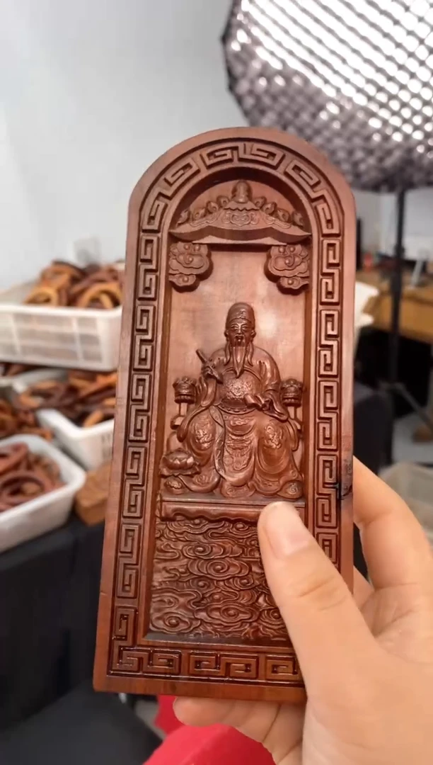 【闪购商品】木枣木文昌法相大令一物一拍阳