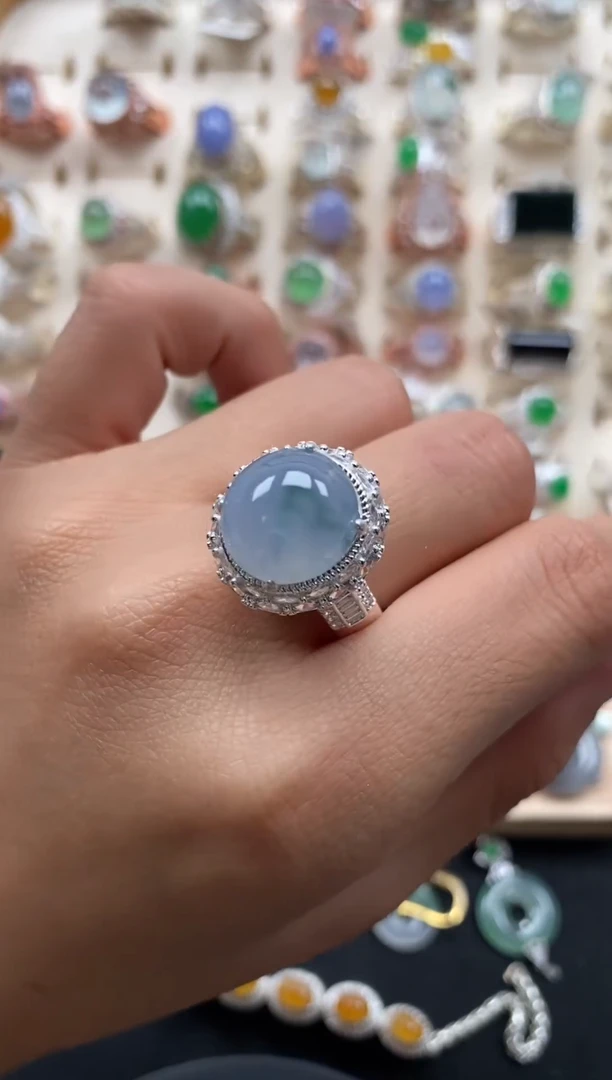 未镶嵌戒指翡翠缅甸天然a货翡翠