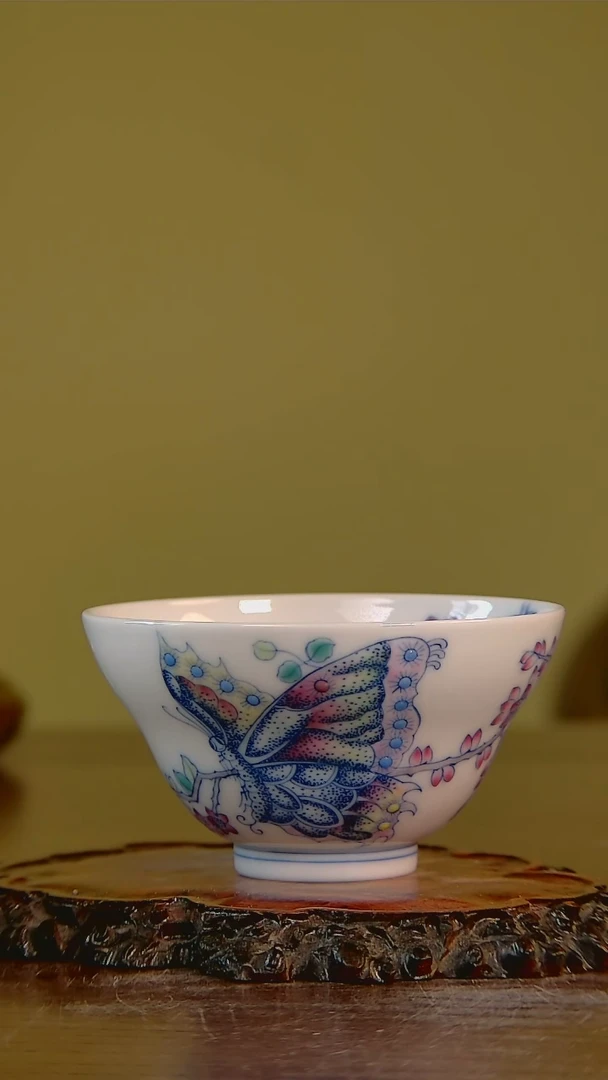 【闪购商品】杯手工手绘杯杯很美丽