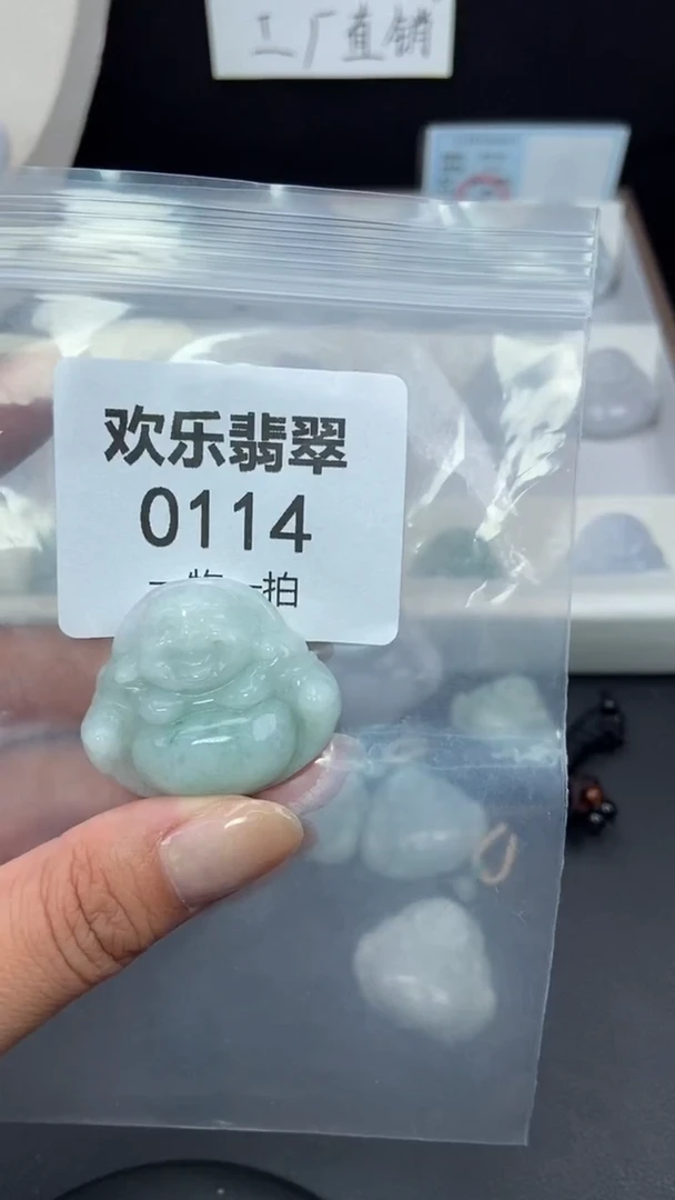 颈饰未镶嵌翡翠缅甸天然翡翠0114