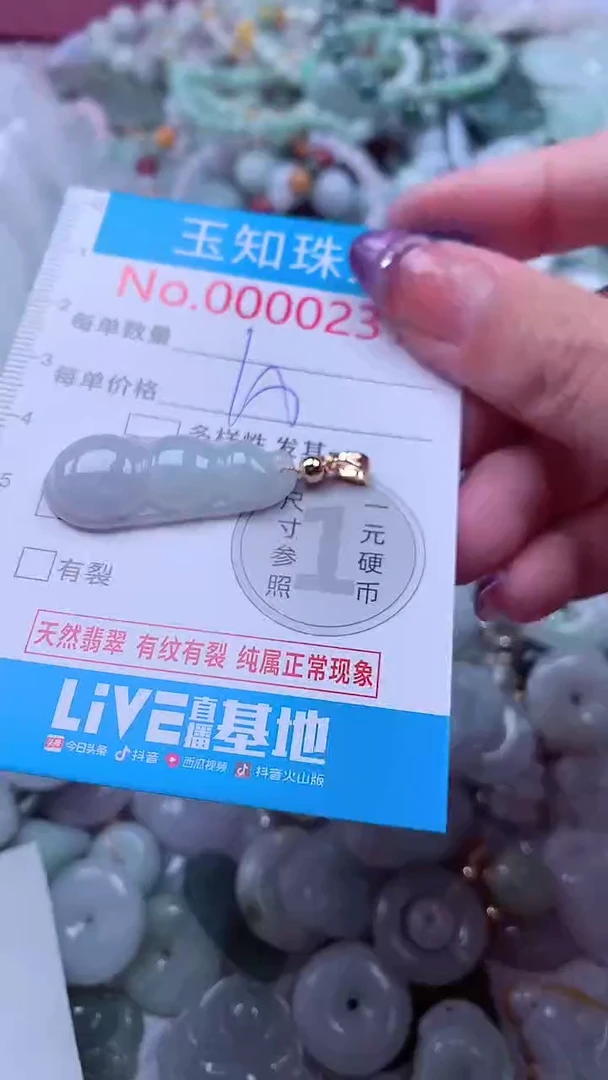 翡翠未镶嵌吊坠(不含链)231