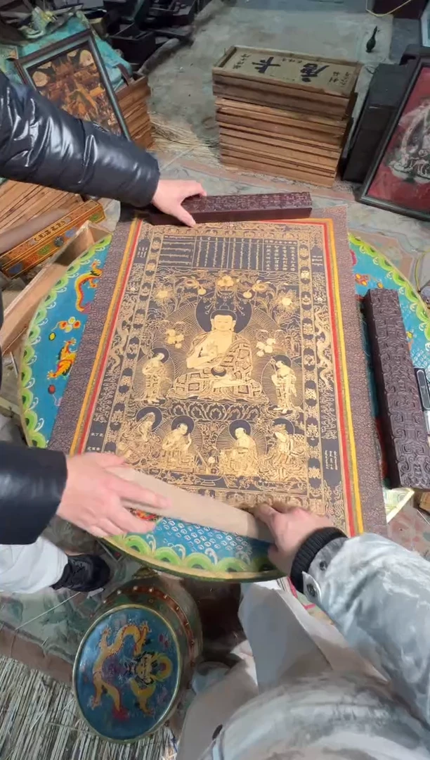 卷轴画卷轴画奥奥的唐卡