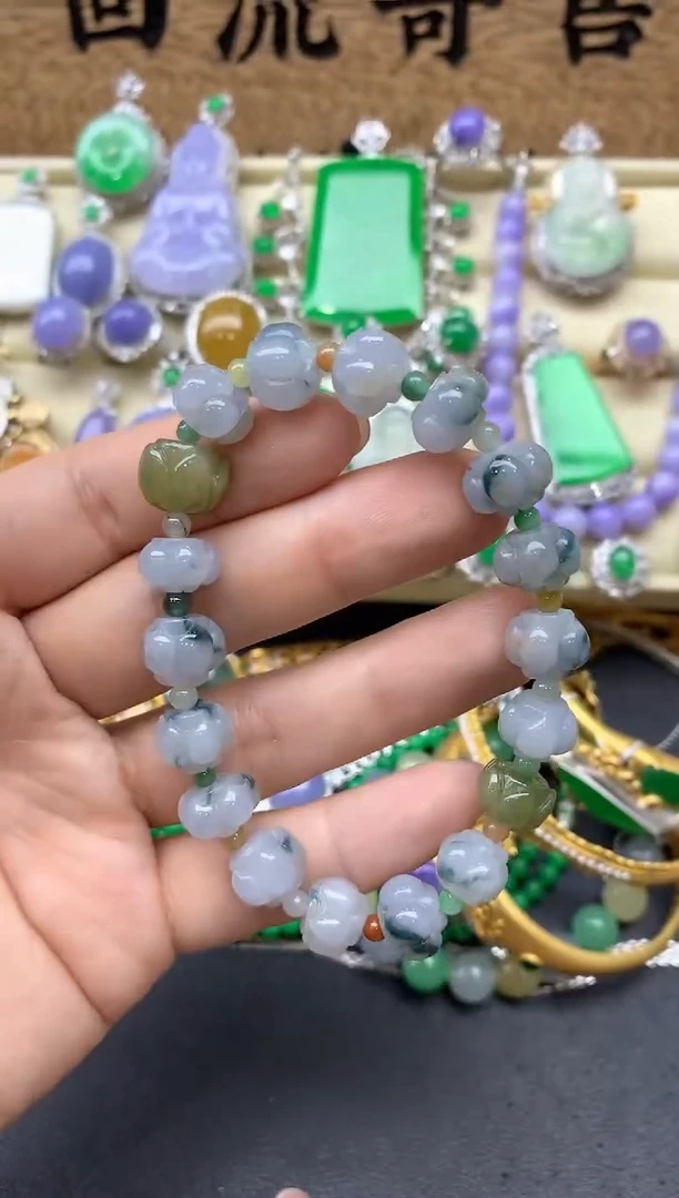 【闪购商品】翡翠手链未镶嵌90-中国好珍宝