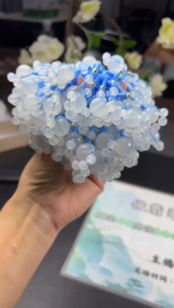 未镶嵌挂件玛瑙/玉髓多样性发一件F111321