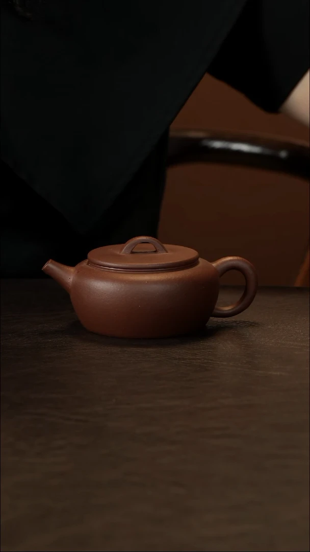 茶壶紫砂克远堂 甲紫泥 大彬诗意