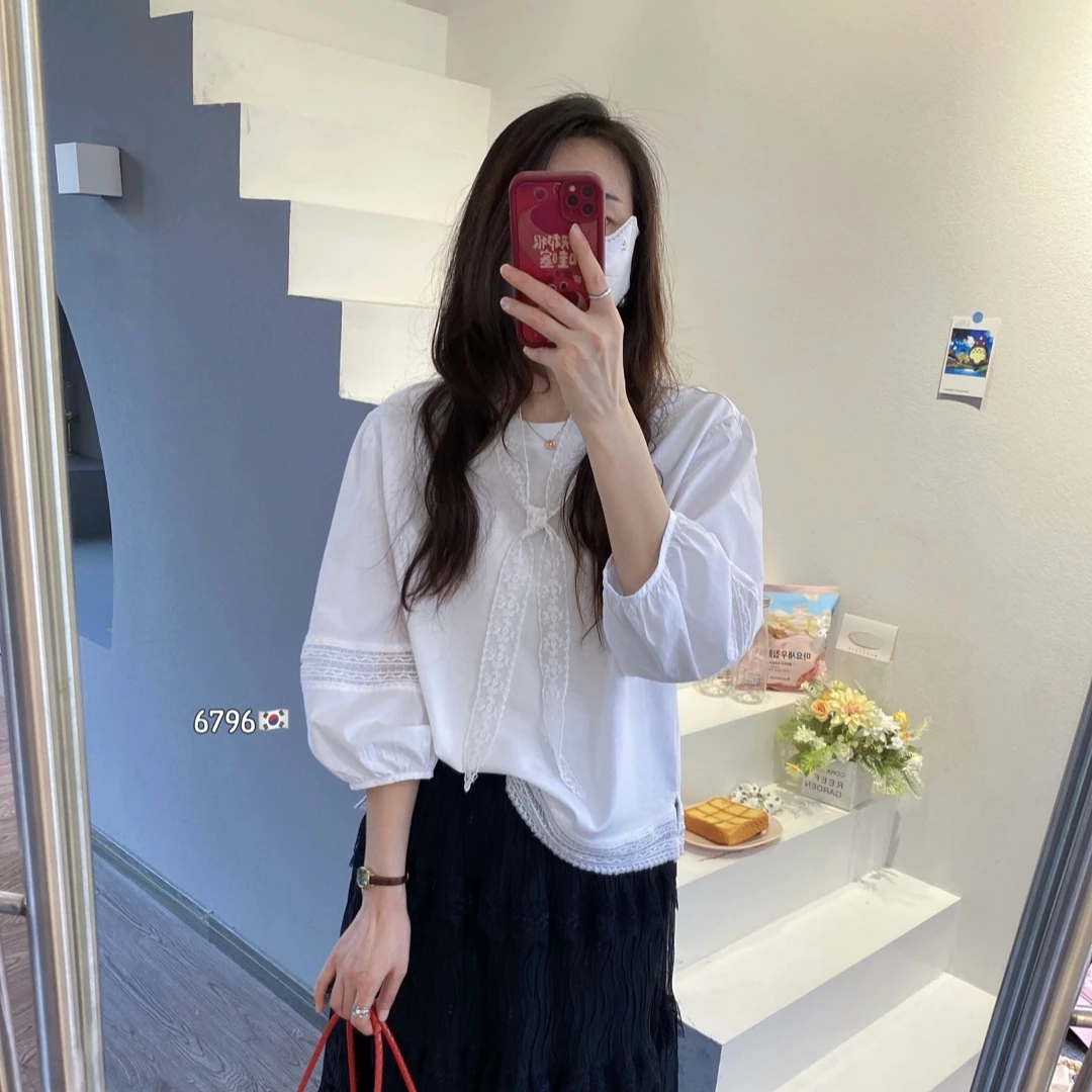 彬彬309-599女港风女士牛仔正肩时尚韩版长袖短款ins