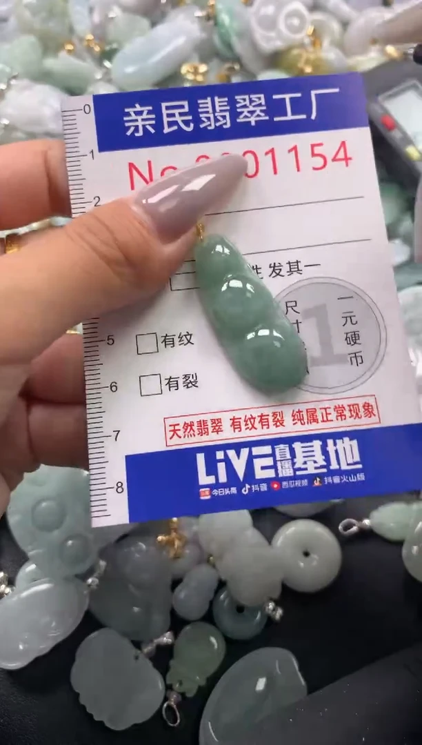 颈饰未镶嵌翡翠1154