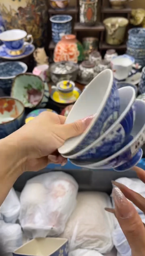 【闪购商品】瓷片817号六六瓷器工艺品瓷器