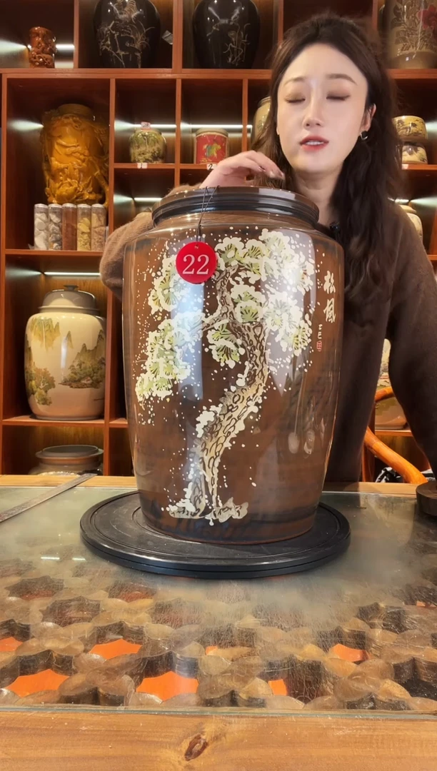 罐云南建水紫陶大号缸@22