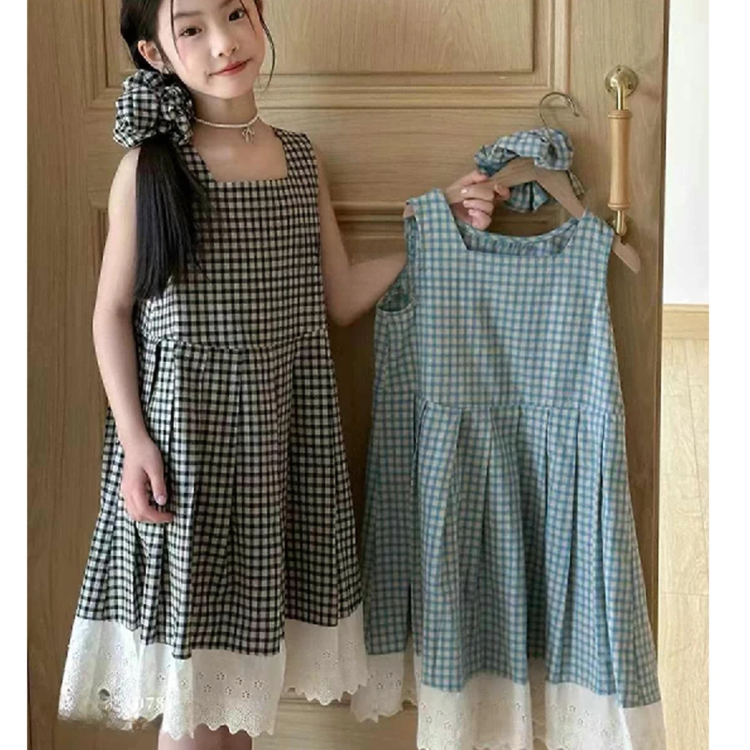 《昊妈家》夏季时尚休闲百搭儿童  裙子87018