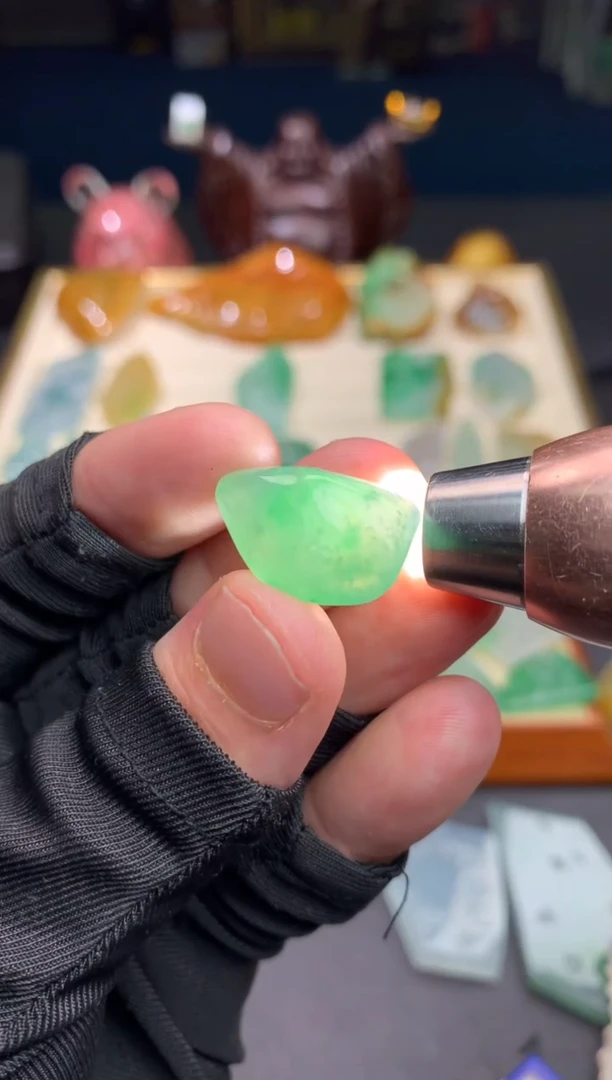 未镶嵌定制翡翠天然翡翠裸石（包工）