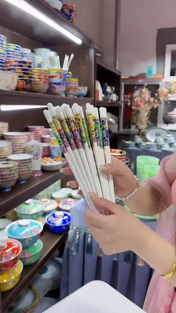 瓷片筷子10双景德镇餐具