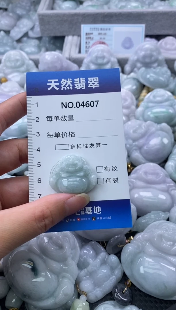 翡翠未镶嵌颈饰缅甸A货翡翠04607