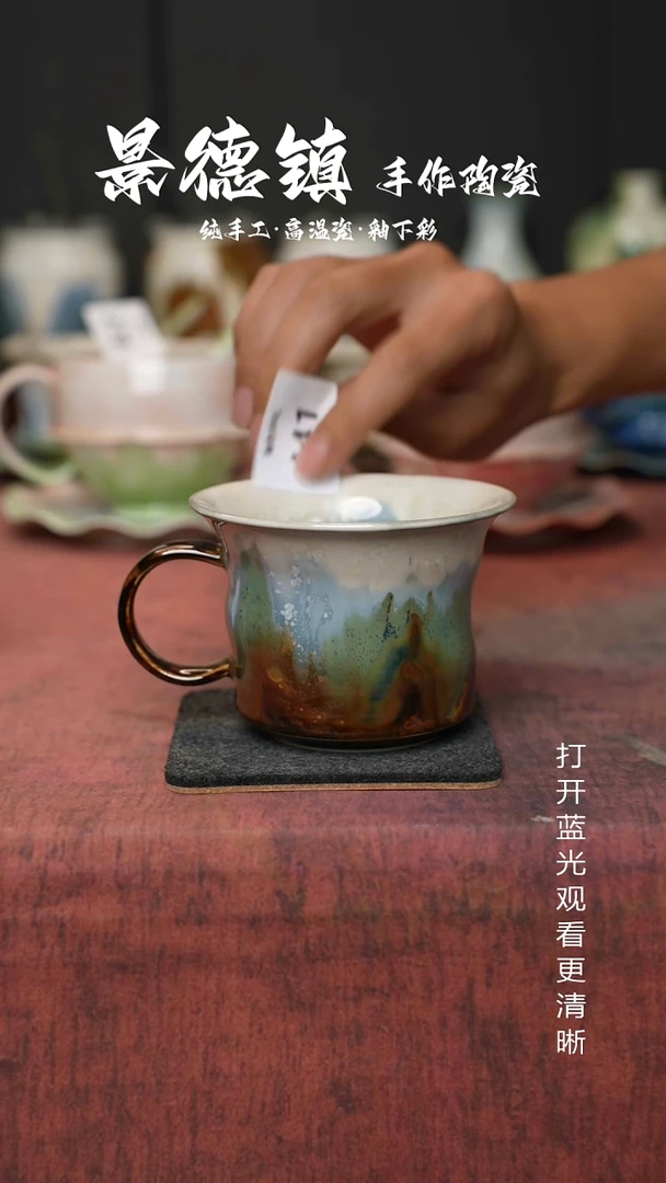 原创景德镇手工高温陶瓷441