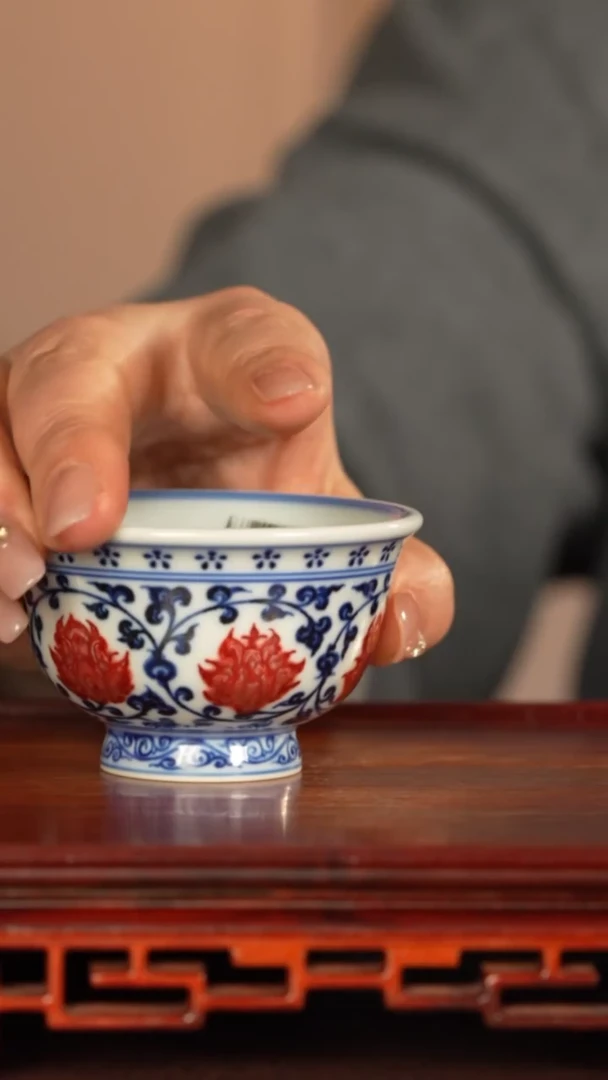 【闪购商品】杯子永明尚玩景德镇手工手绘陶瓷