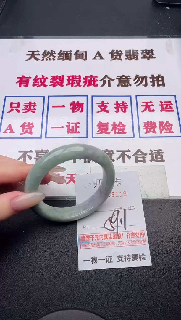 未镶嵌手镯翡翠19