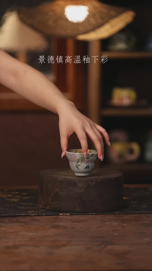 景德镇高温釉下手绘陶瓷436
