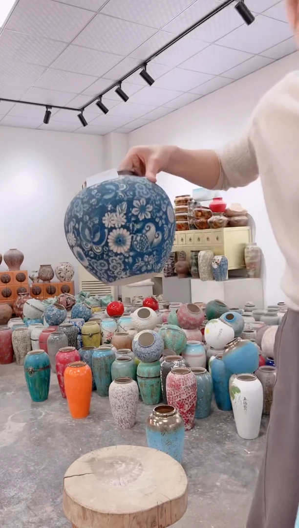 【闪购商品】瓶孤品 微瑕陶瓷花瓶 无花439