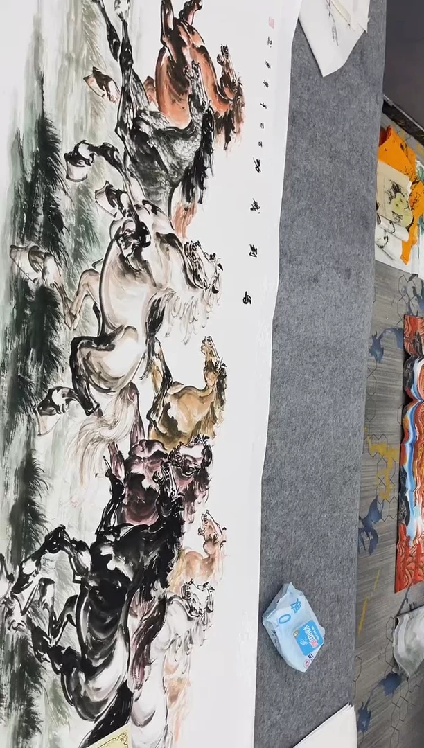 名人名画手工制作