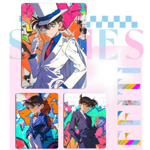 【拆袋】《名侦探柯南》冰箱贴同人二创徽章盲盒（麓谷文创）