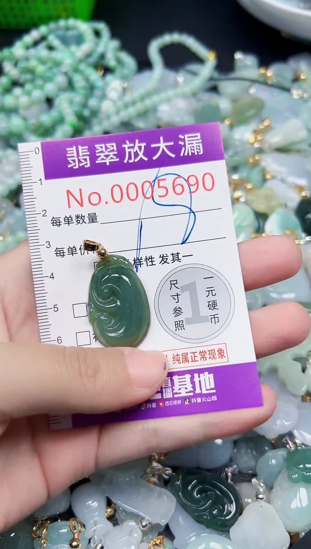 颈饰未镶嵌翡翠5690