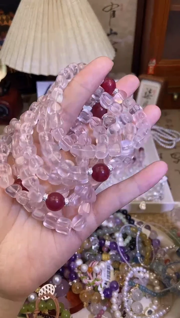 水晶手链未镶嵌3881手串