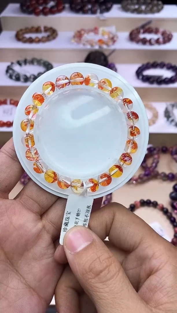 【闪购商品】水晶手链未镶嵌锦鲤胶花m+