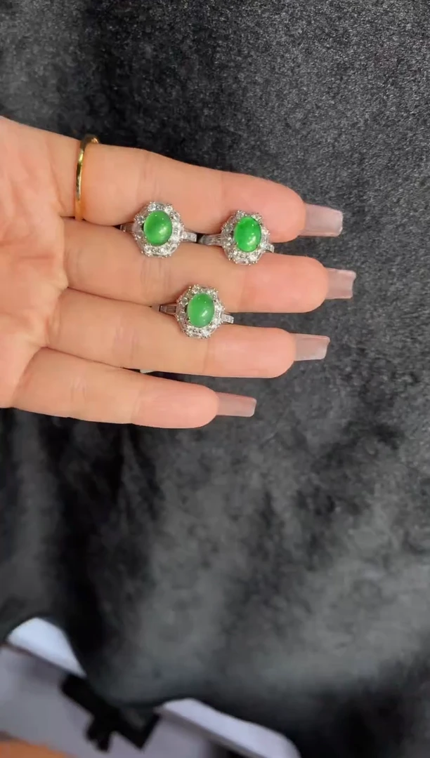 未镶嵌定制翡翠11定制翡翠-多样性发货（发其一）