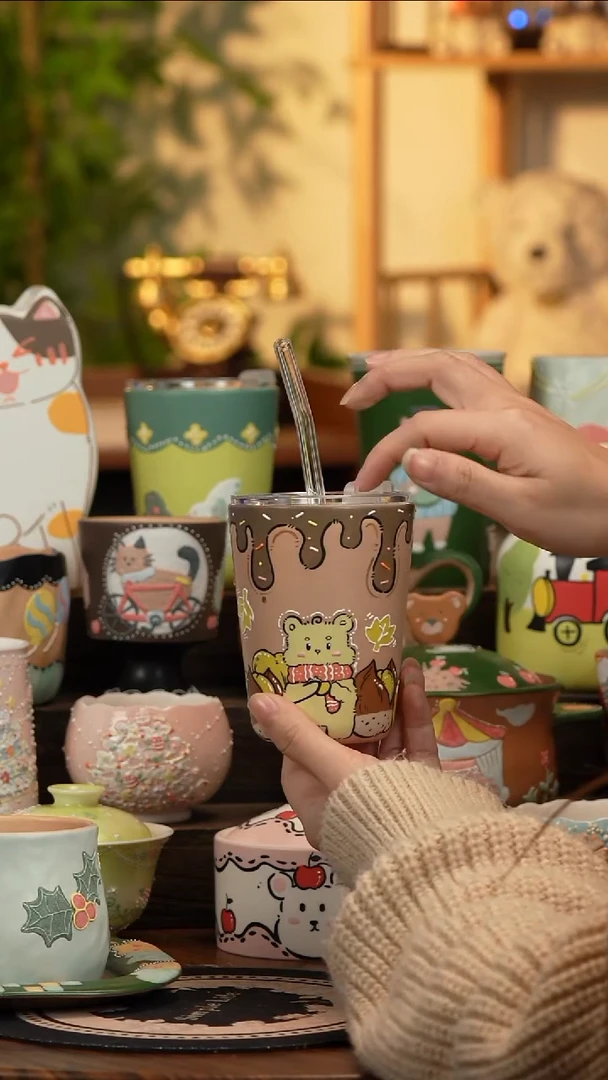 瓷片瓷A188景德镇原创手工陶瓷