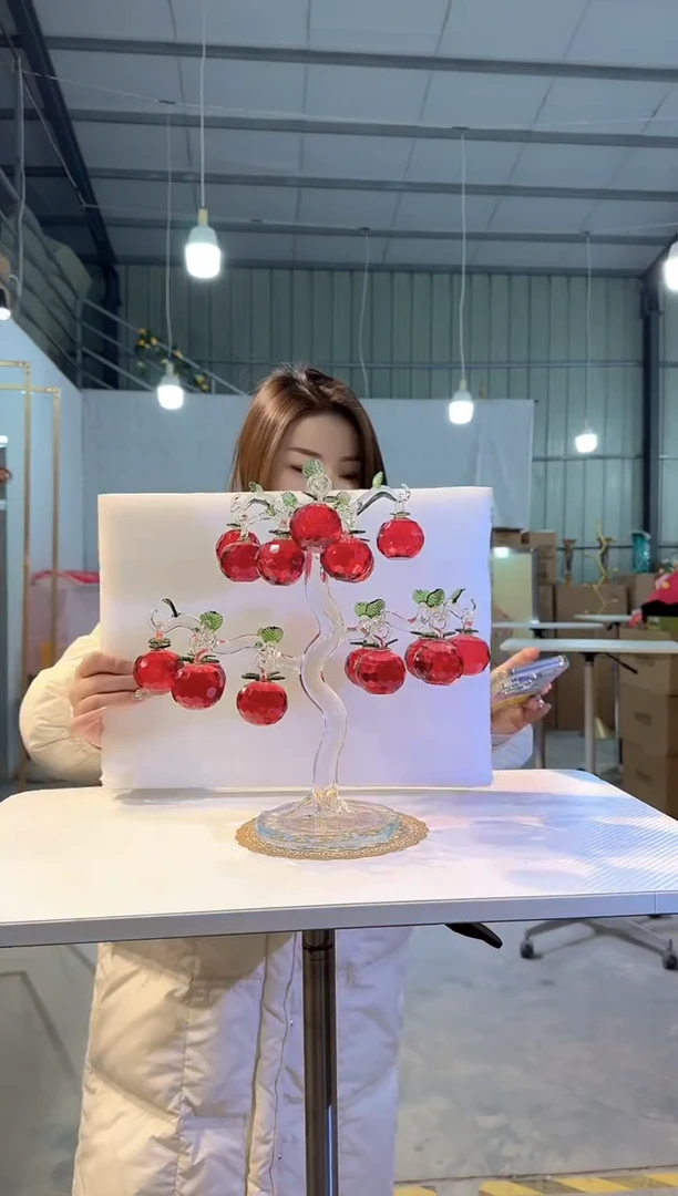 琉璃清宣花瓶花器T-早10